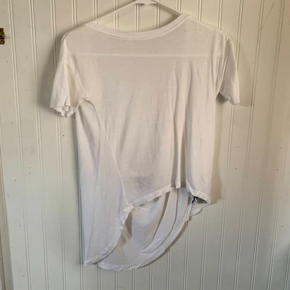 Forever 21 Assymetrical Open-Back Tee, XS